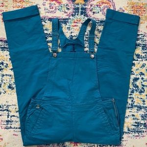 Mousqueton Teal Bib Overalls